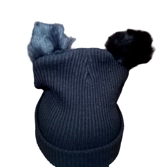 Surfer cat black beanie - Picture 3 of 4